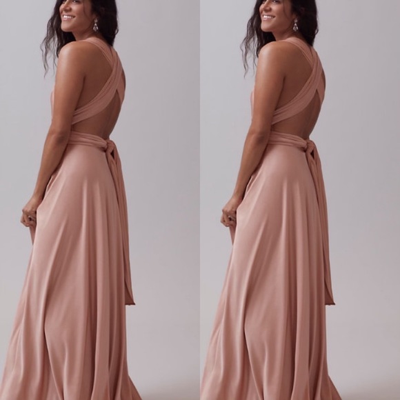 BHLDN Twobirds Ginger Convertible Maxi Dress - Picture 6 of 9